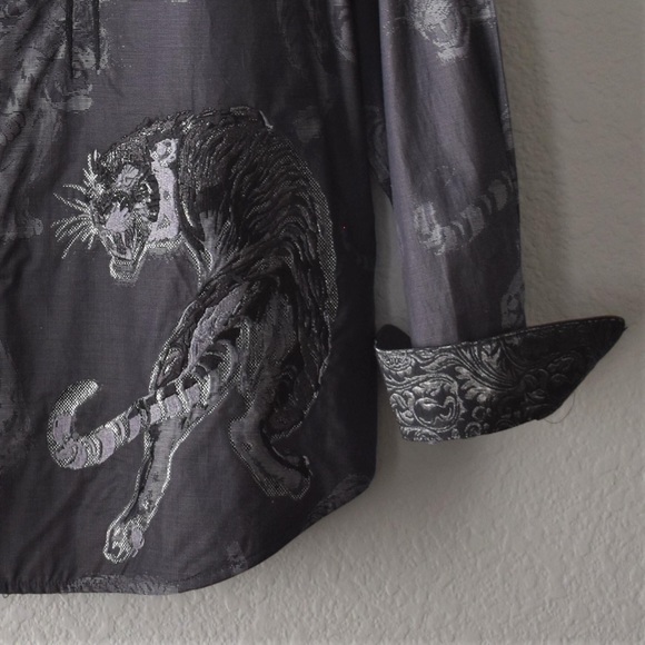 Robert graham Pepper Tigers embroidered limited ed - Picture 6 of 8